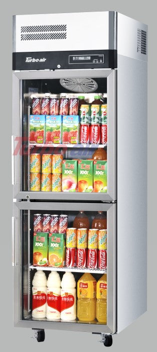 Turbo Air - Upright Fridge Glass Door