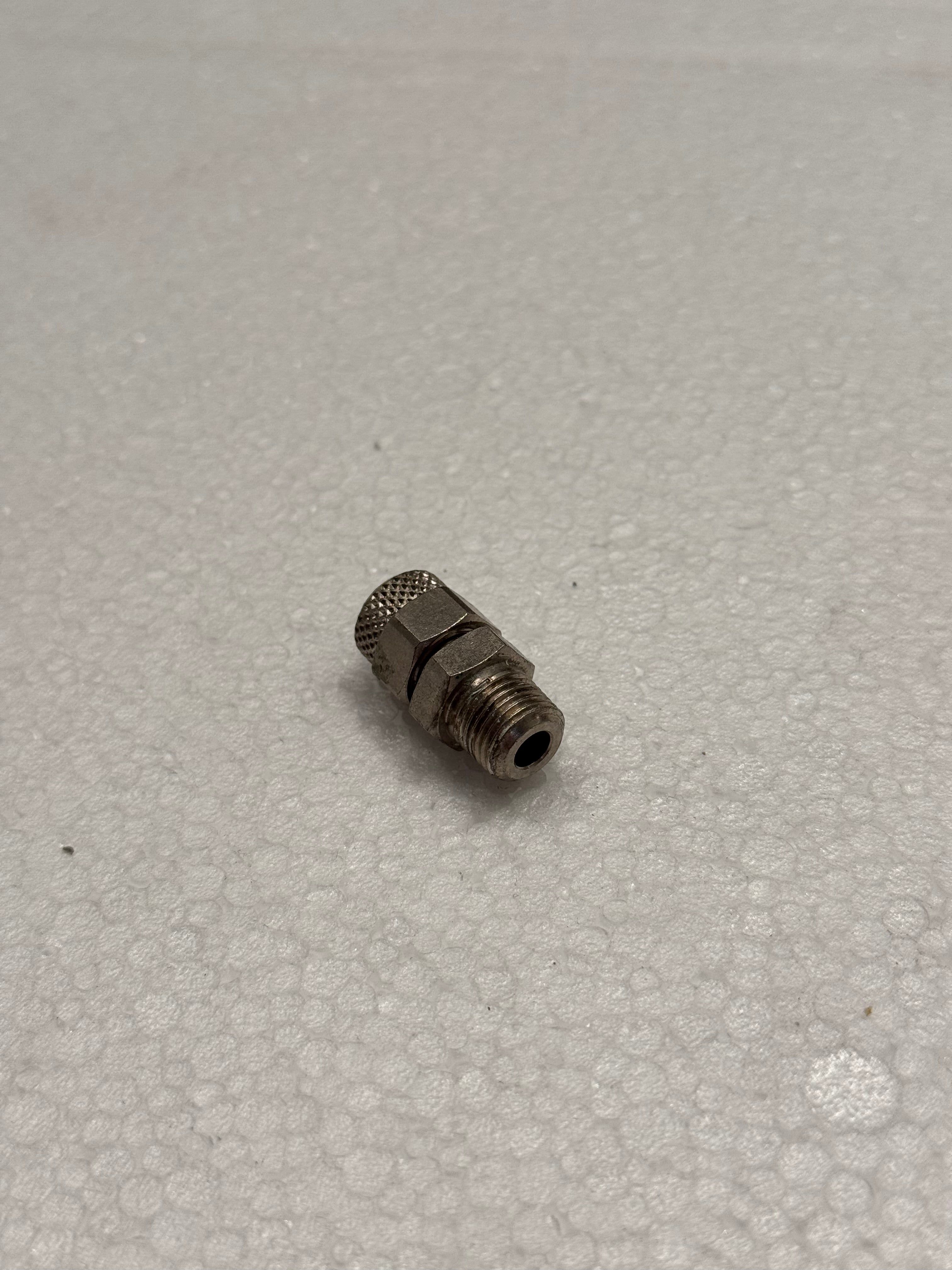 NX-01760 1/8 M Union to 8mm Pipe connector