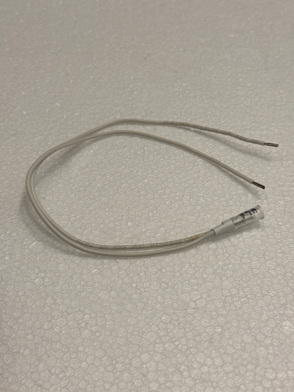 I.4236 PILOT WHITE STEEL 250V