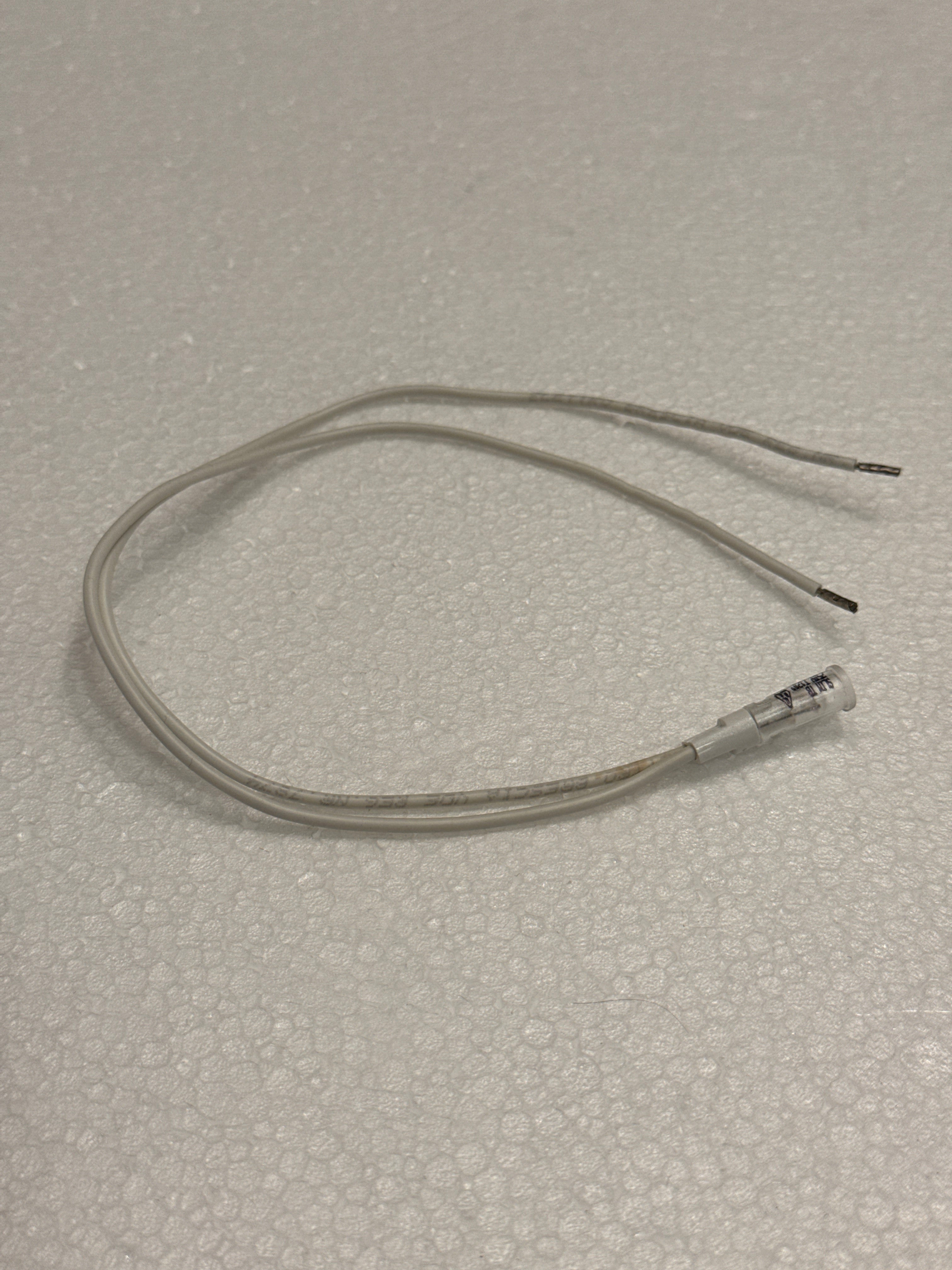I.4236 PILOT WHITE STEEL 250V