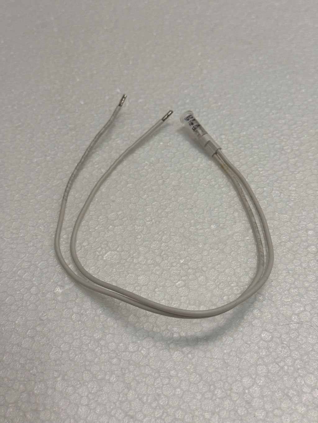 I.4236 PILOT WHITE STEEL 250V