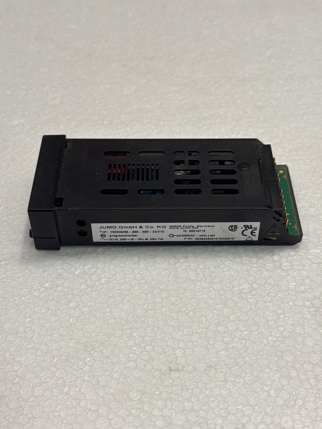 E1003-IT TEMPERATURE CONTROLLER; JUMO ITRON (COFFEE BOILER PID)